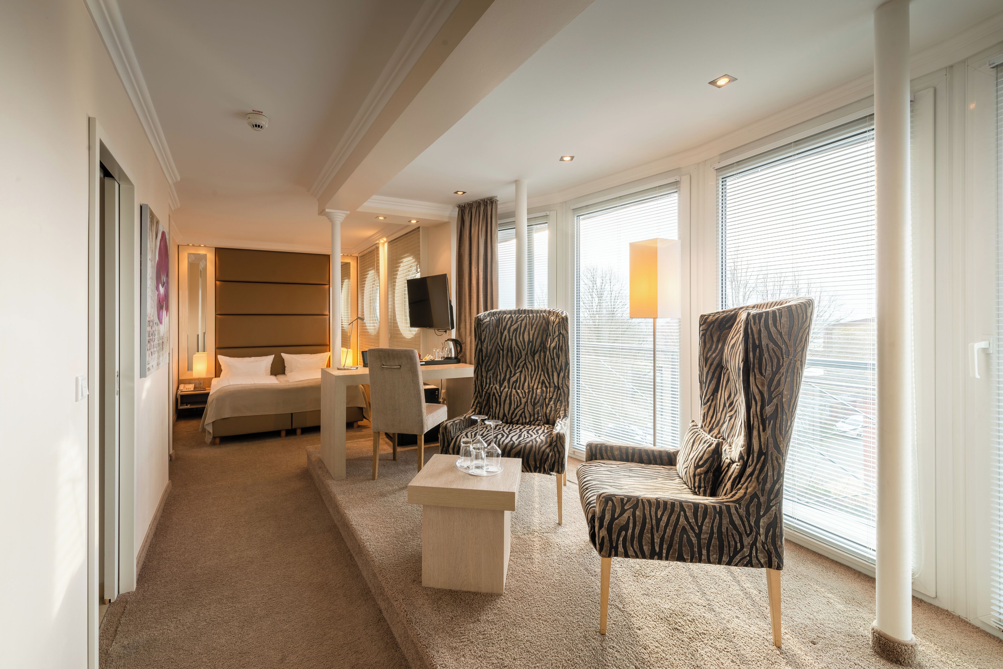 1 bedroom, hypo-allergenic bedding, in-room safe, individually decorated