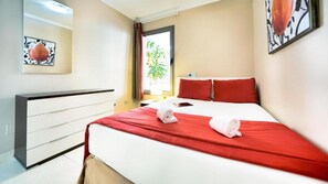 Apartment, 2 Bedrooms, Balcony | Premium bedding, down comforters, memory foam beds, in-room safe - Las Villas de Amadores (Mogan)