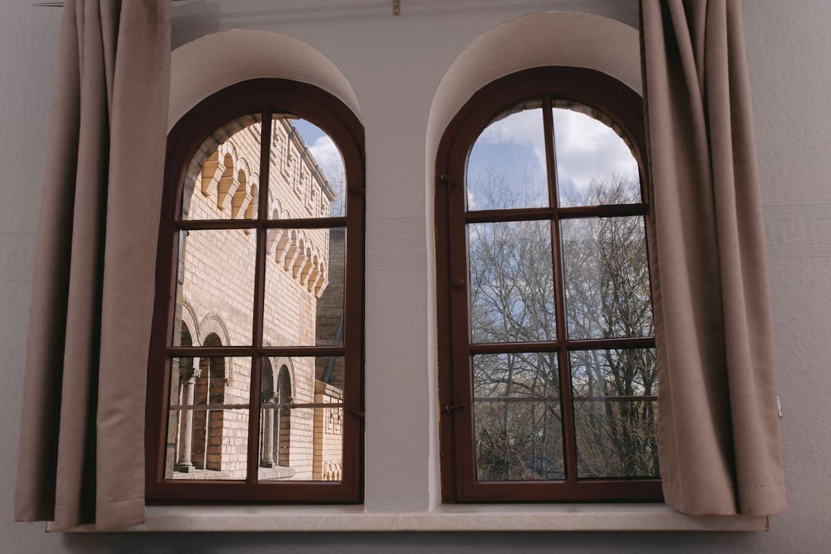 economy single room, 1 large single bed (kemenate) | view from room