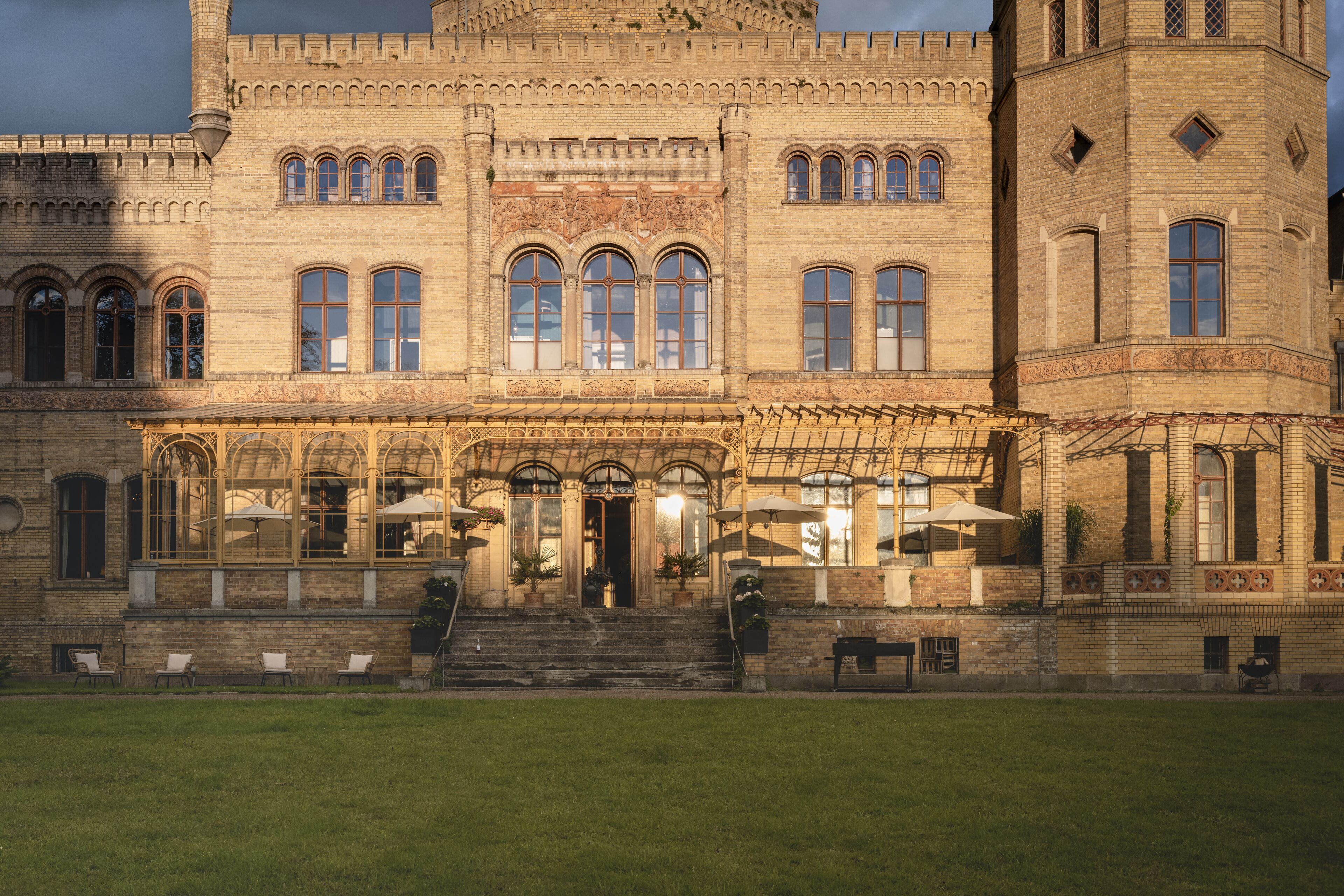 Voorkant van accommodatie