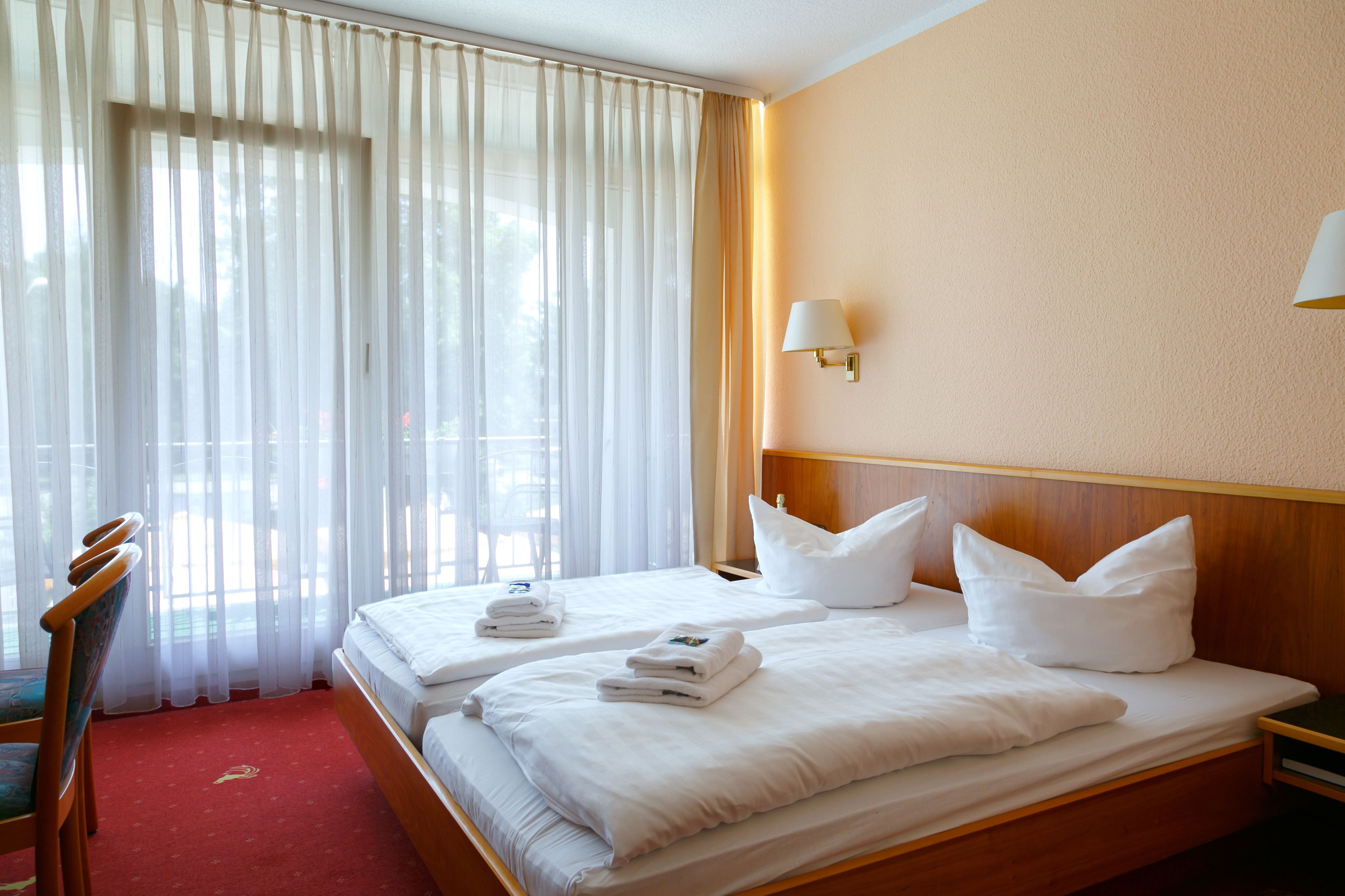 standard double room, balcony | desk, blackout curtains, free wifi, bed sheets