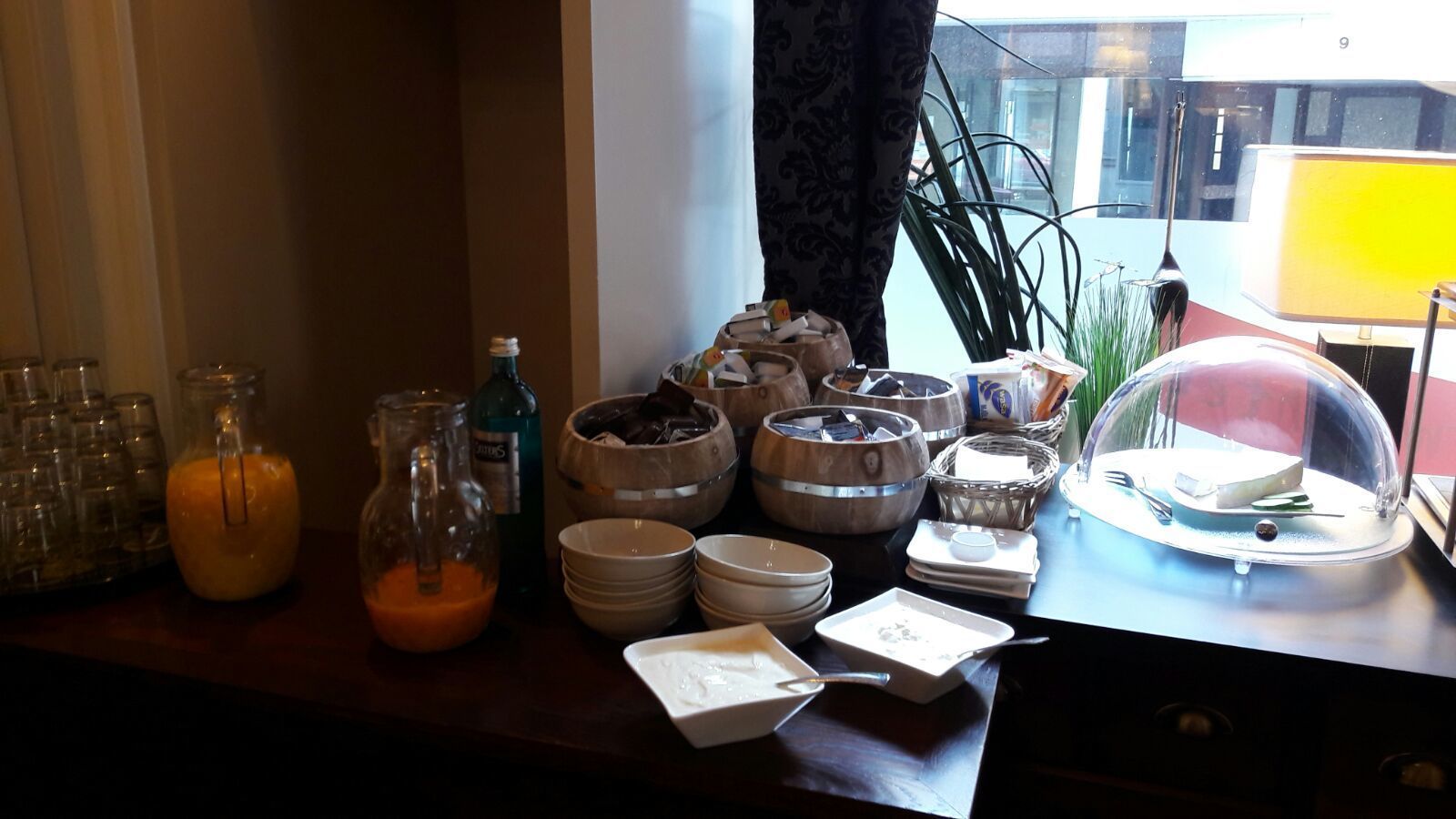 daily buffet breakfast (eur 10.0 per person)