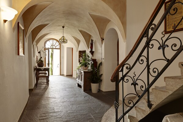 Interior entrance