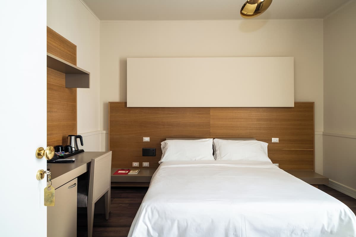Basic Double Room | Down duvets, minibar, in-room safe, desk