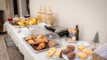 Daily buffet breakfast (EUR 8.00 per person)