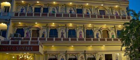 Fassade der Unterkunft