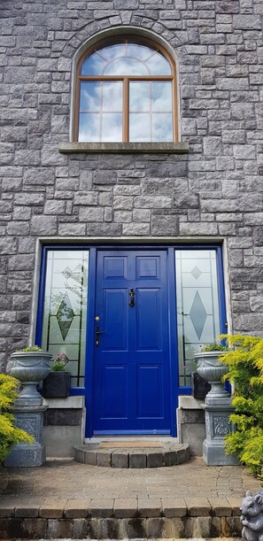 Entrée de l’hébergement