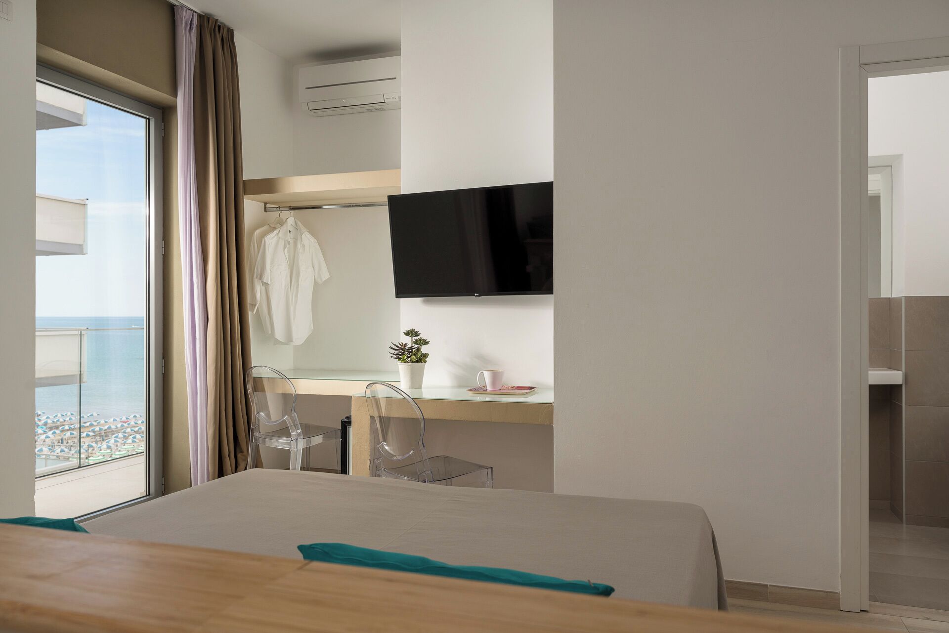 Family Quadruple Room, Sea View