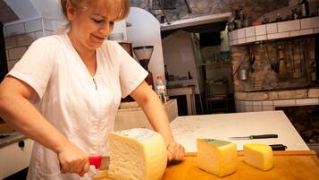 Daily buffet breakfast (EUR 19 per person)