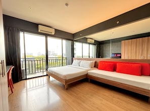 In-room safe, desk, blackout curtains, iron/ironing board