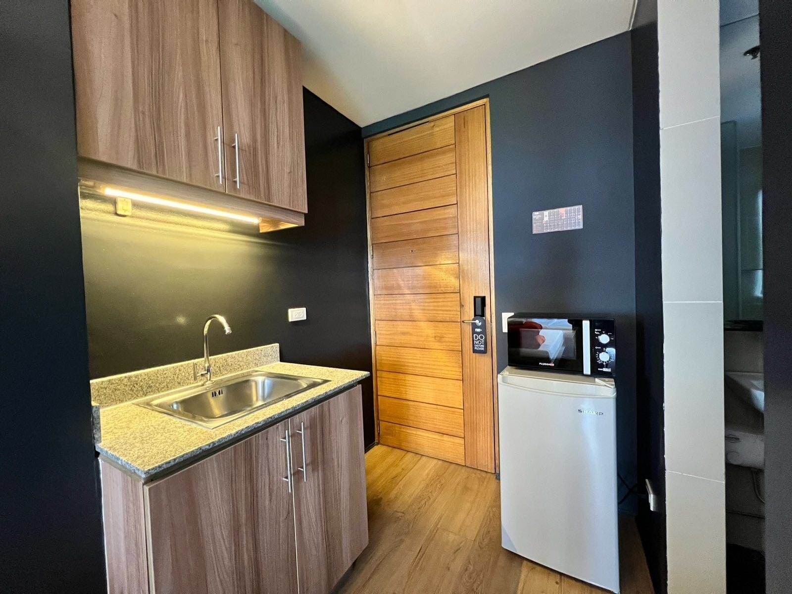 standard 2 queen beds | private kitchen | fridge, microwave, electric kettle