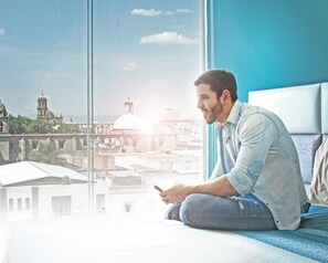 Blick von der Unterkunft