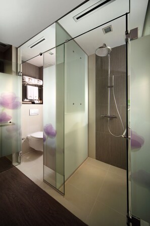 Regadera en el baño