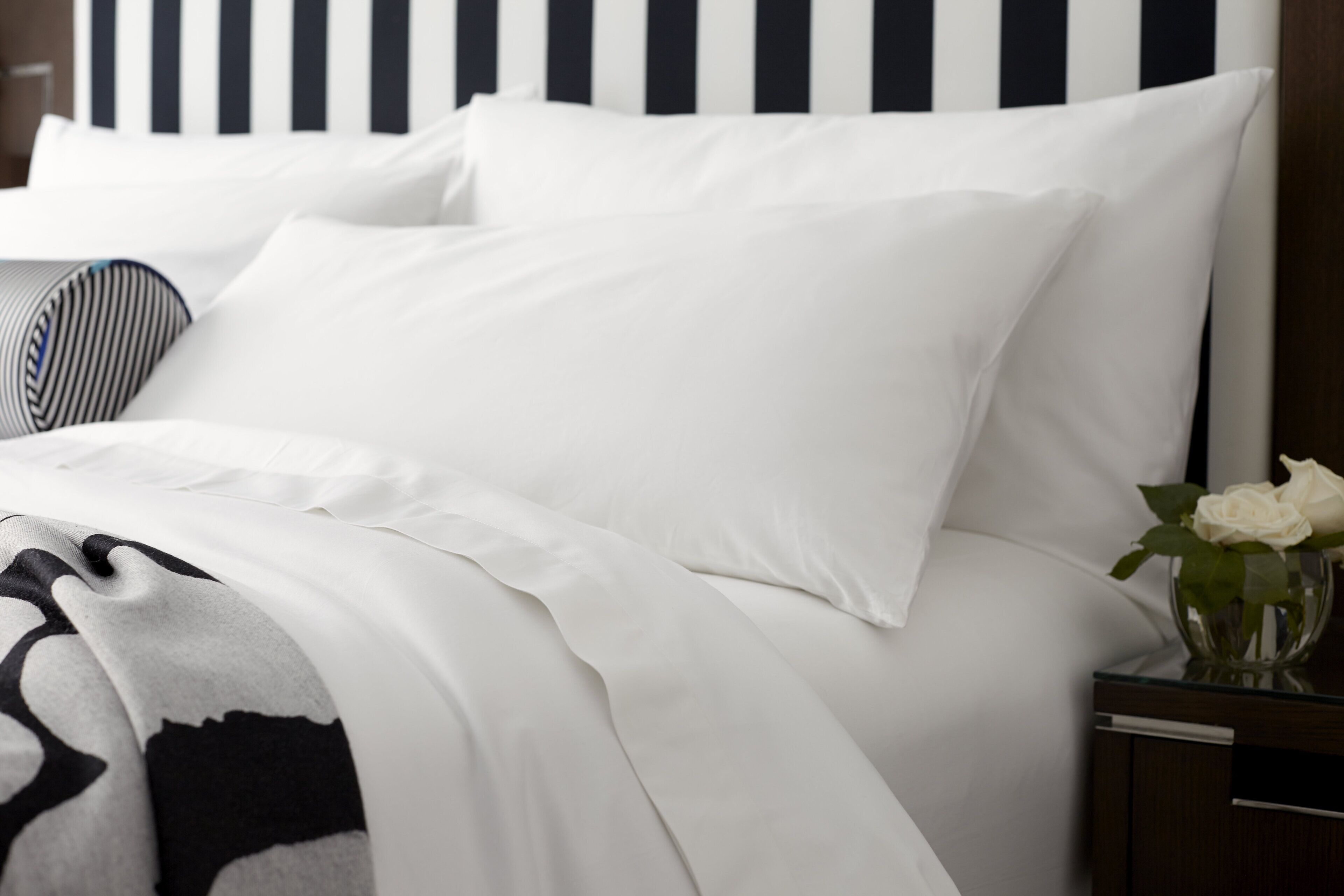 Bettwäsche aus ägyptischer Baumwolle, hochwertige Bettwaren