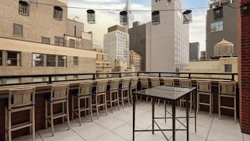 Terraza en la azotea