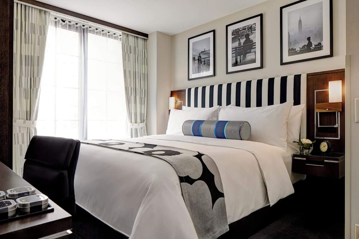 Egyptian cotton sheets, premium bedding, down duvets, pillow-top beds