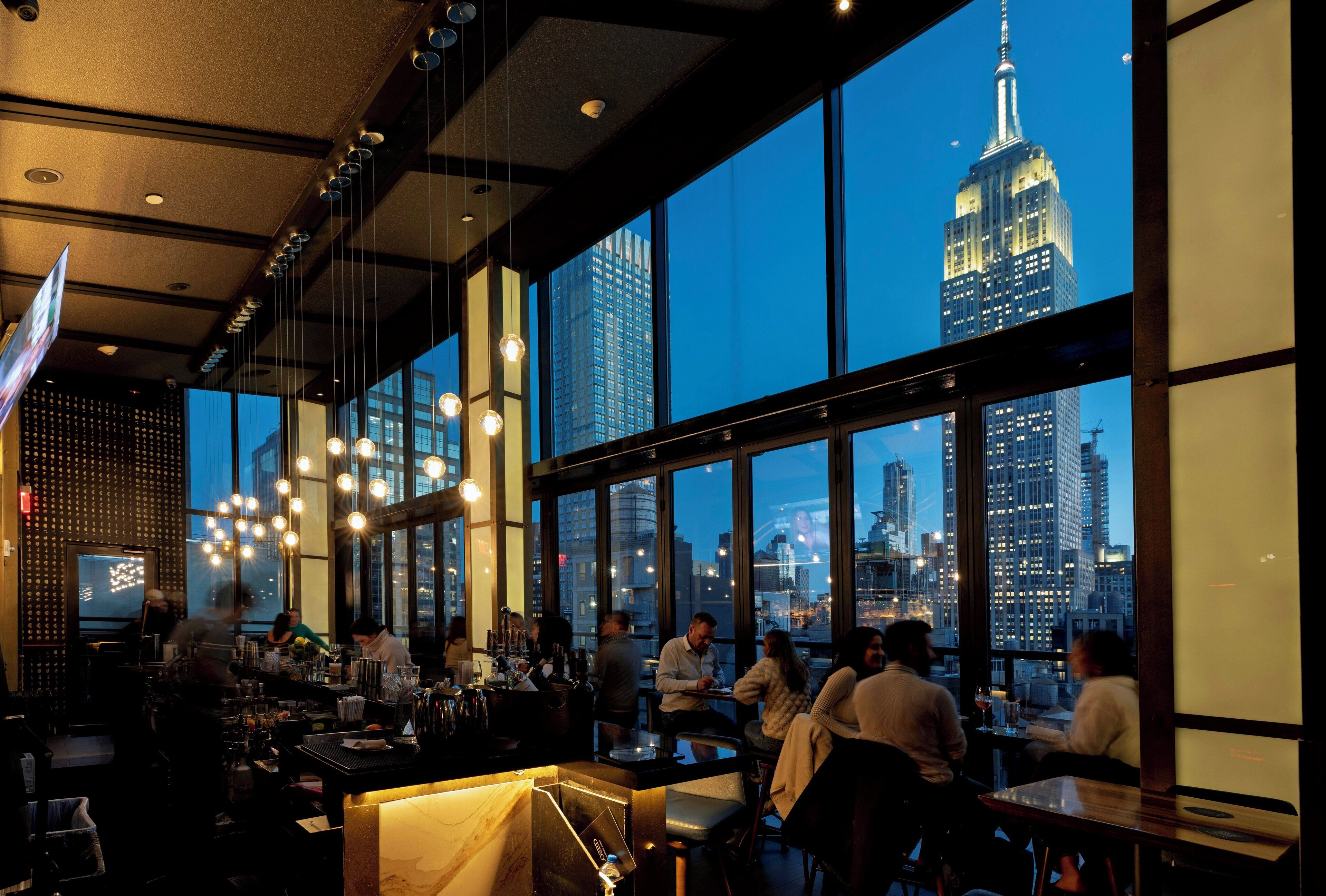 Breakfast, lunch and dinner served