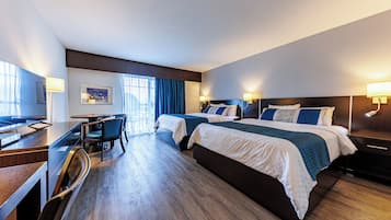 Superior Room, 2 Queen Beds | Free WiFi, bed sheets