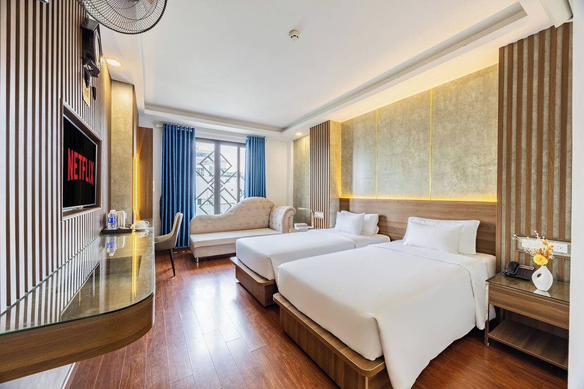 Deluxe Suite Twin | Minibar, caja fuerte, tabla de planchar con plancha y wifi gratis