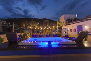 Rooftop terrace - Aqua Granada Hotel (Cali)