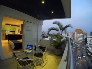 Superior Double or Twin Room, 1 Queen Bed with Sofa bed | View from room - Aqua Granada Hotel (Cali)