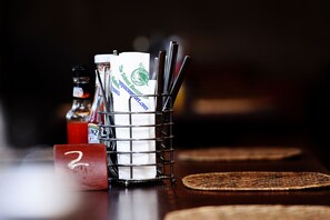 Daily full breakfast (USD 10 per person)