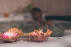 Hammam, soins corporels, soins d'aromathérapie, enveloppements corporels