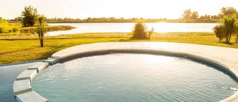 Indoor pool, 2 outdoor pools, open 10:00 AM to 8:00 PM, pool loungers