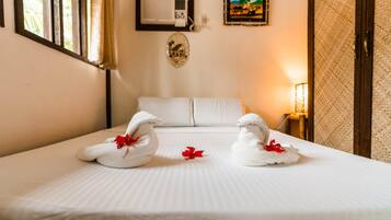 Premium bedding, minibar, desk, cribs/infant beds