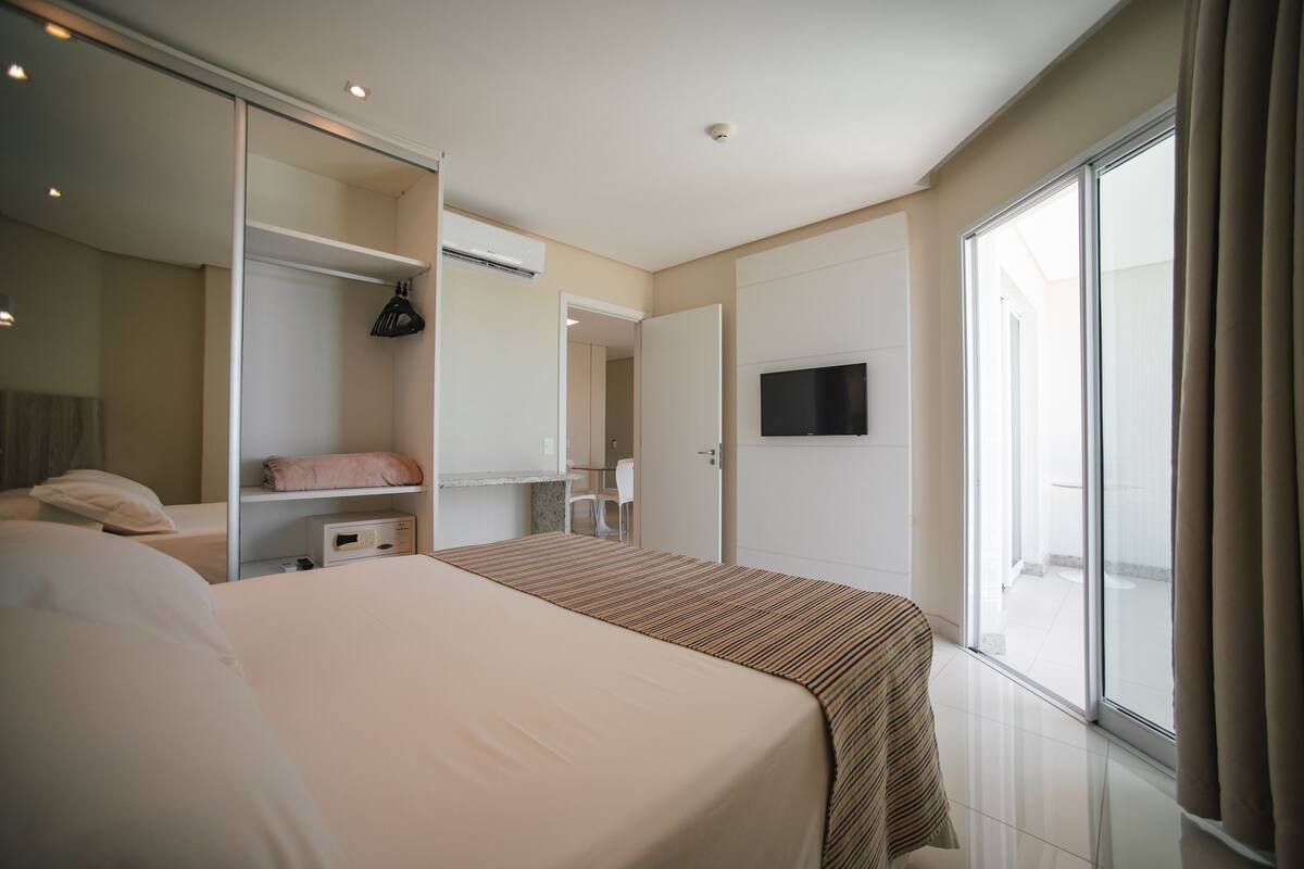 Minibar, in-room safe, desk, blackout drapes