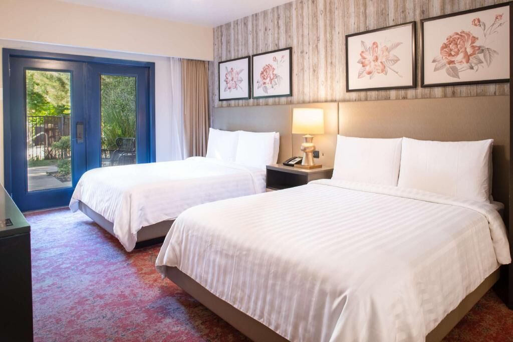 Premium bedding, pillowtop beds, in-room safe, individually decorated