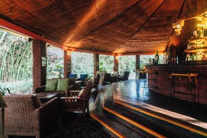 Sala de estar en el lobby