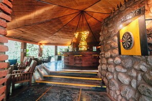 Lobby sitting area - Octagon Lodge (Karatu)