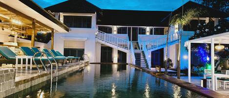 Voorkant van accommodatie