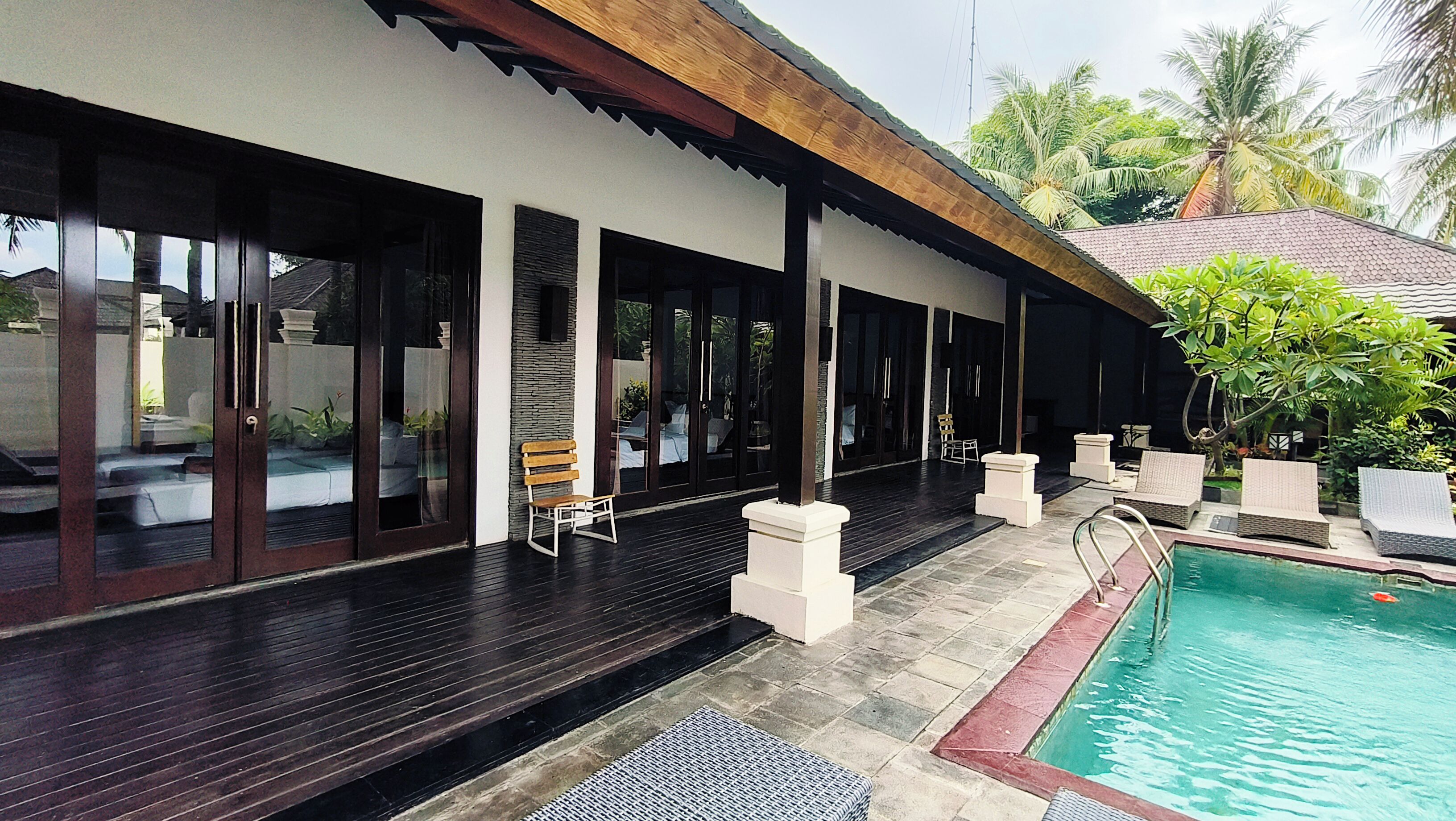 Familievilla, 4 soverom | Sengetøy av topp kvalitet, senger med overmadrass og minibar