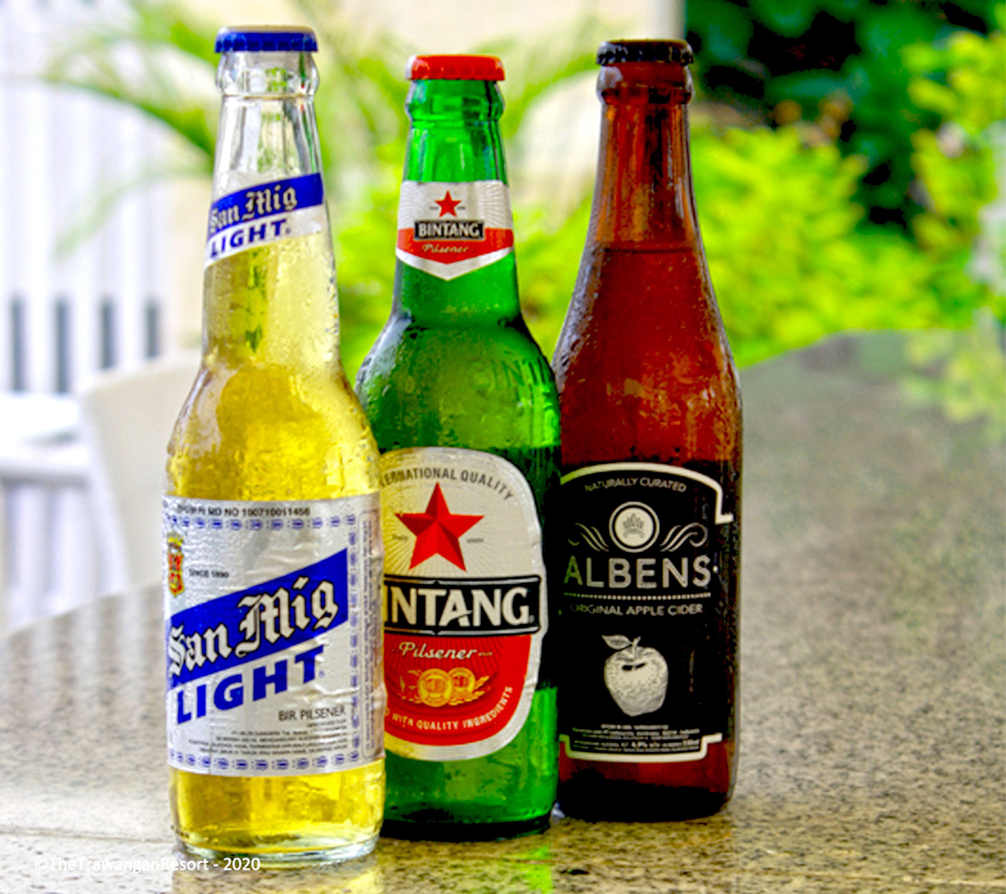 poolside views, open daily