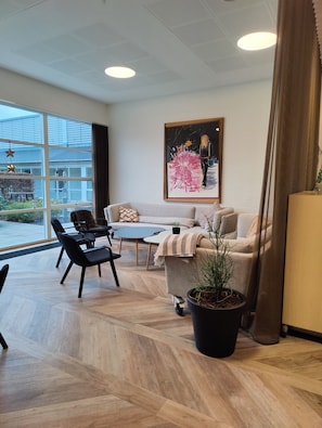 Lobby sitting area