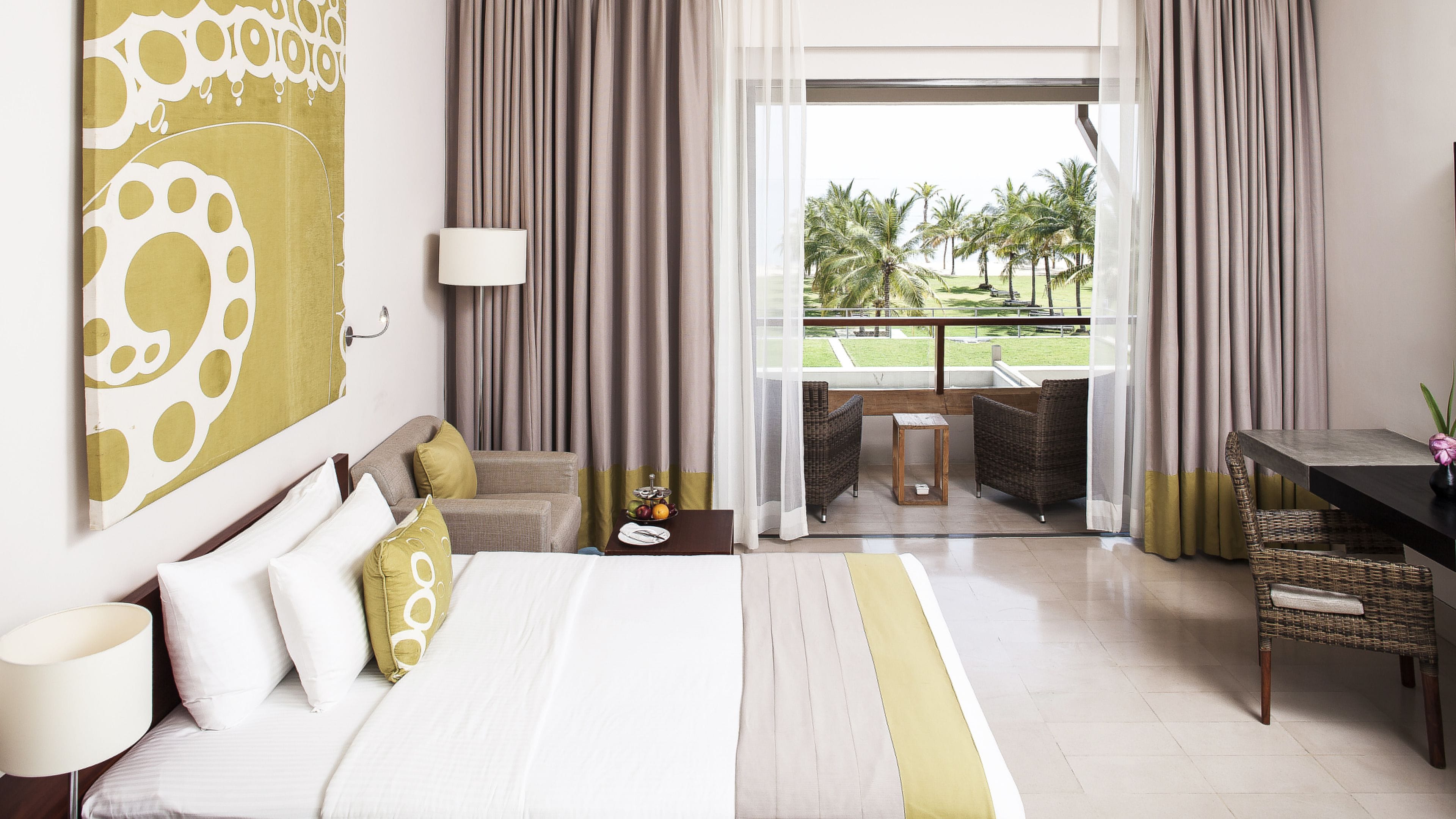 deluxe room | premium bedding, minibar, in-room safe, individually decorated