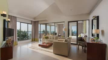 Premium Family Residence Suite | 起居區 | 32-吋 LCD 液晶電視、衛星頻道、電視