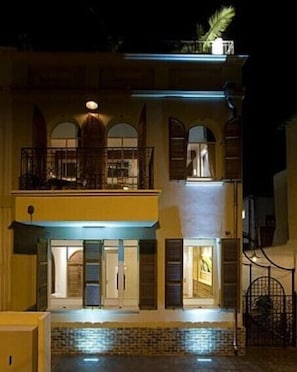 Apartment, Ground Floor | Front of property - evening/night