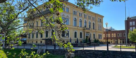 Voorkant van accommodatie