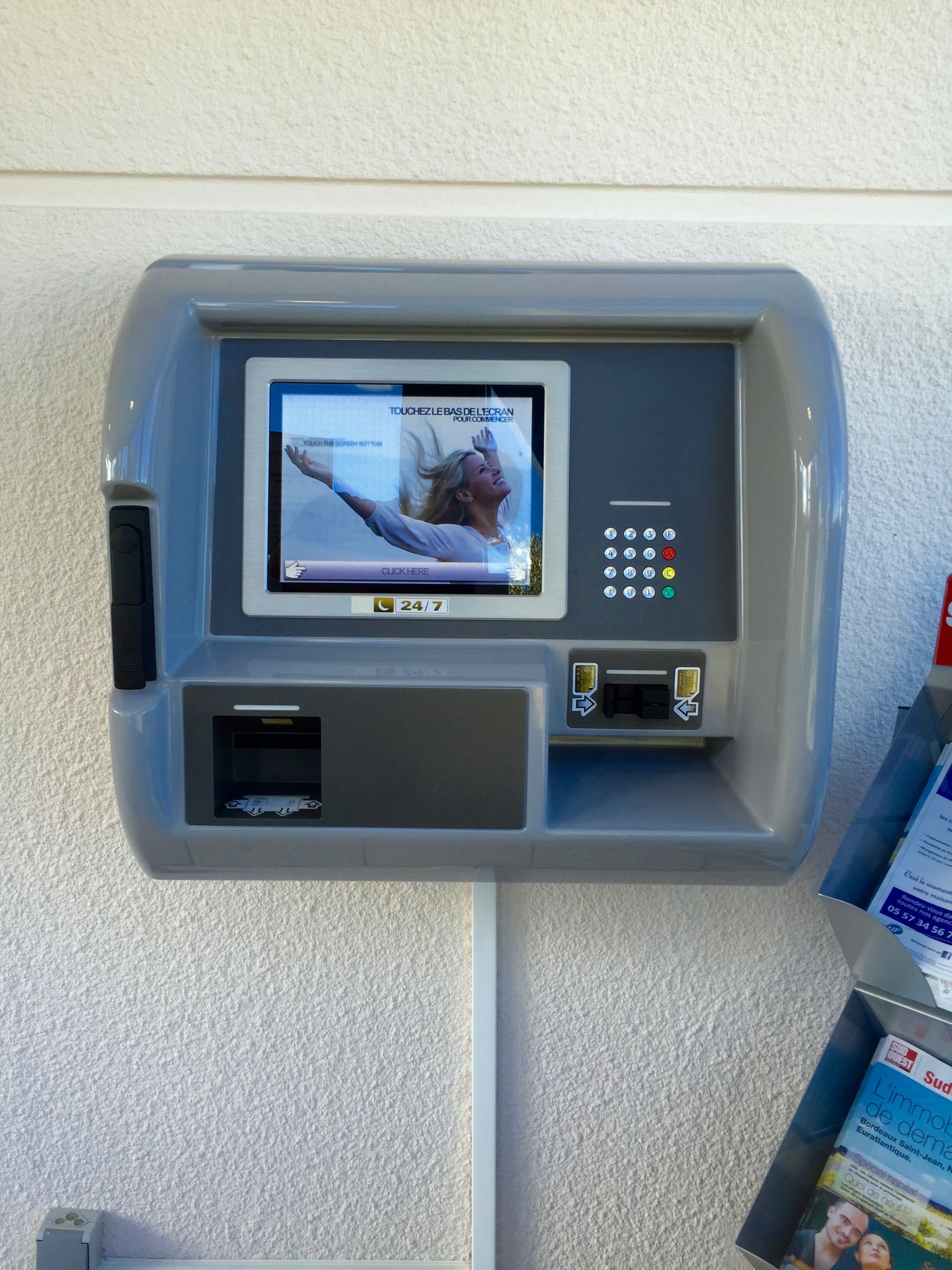 check-in/check-out kiosk