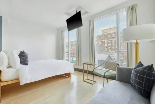 Habitación Deluxe | 1 habitación, tabla de planchar con plancha y cunas gratuitas 