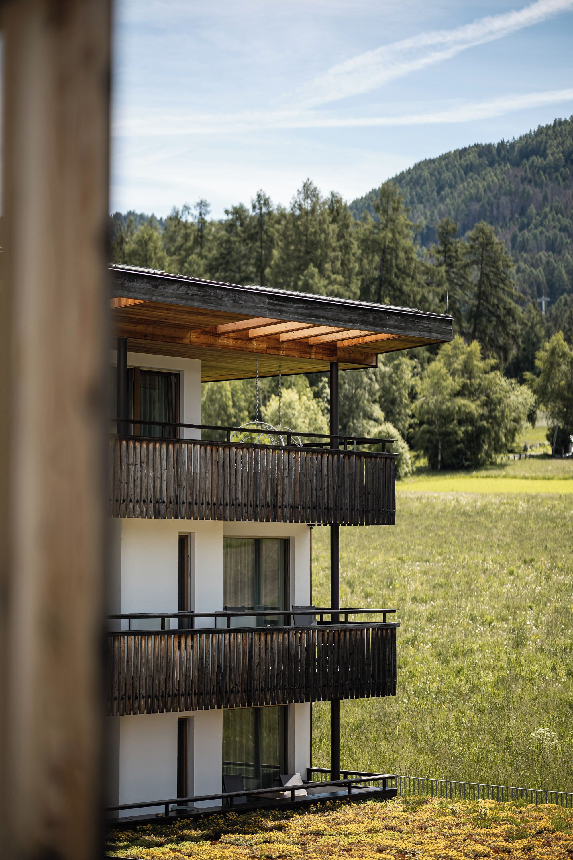 Fassade der Unterkunft