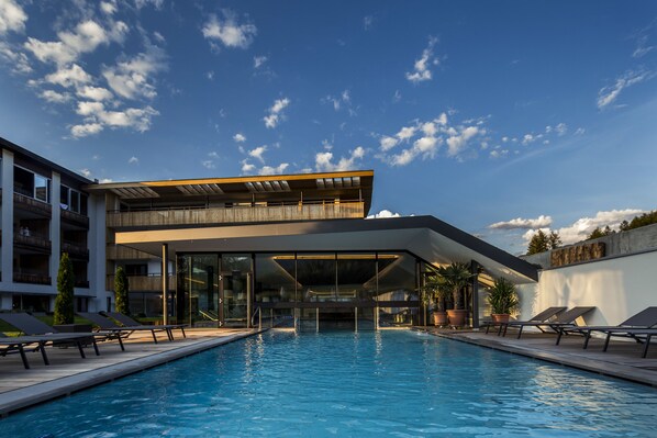 Façana frontal de l'allotjament