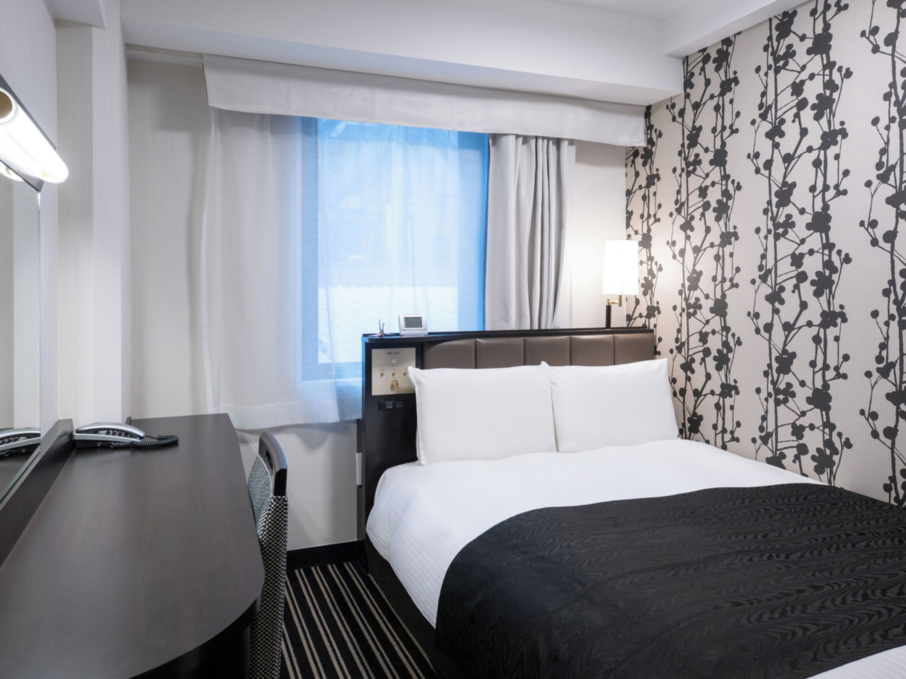 Premium bedding, desk, free WiFi, bed sheets