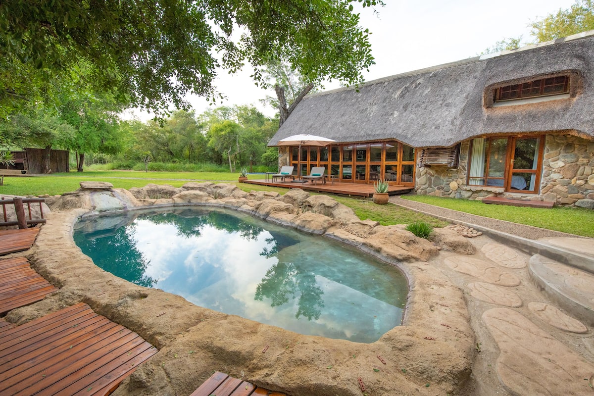 Luxury-Villa, 4Â Schlafzimmer, Flussblick, Poolseite | Ausblick vom Zimmer
