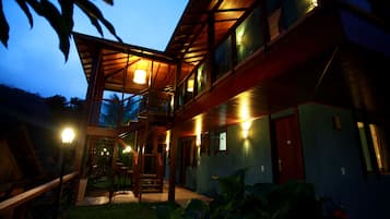 Front of property - evening/night