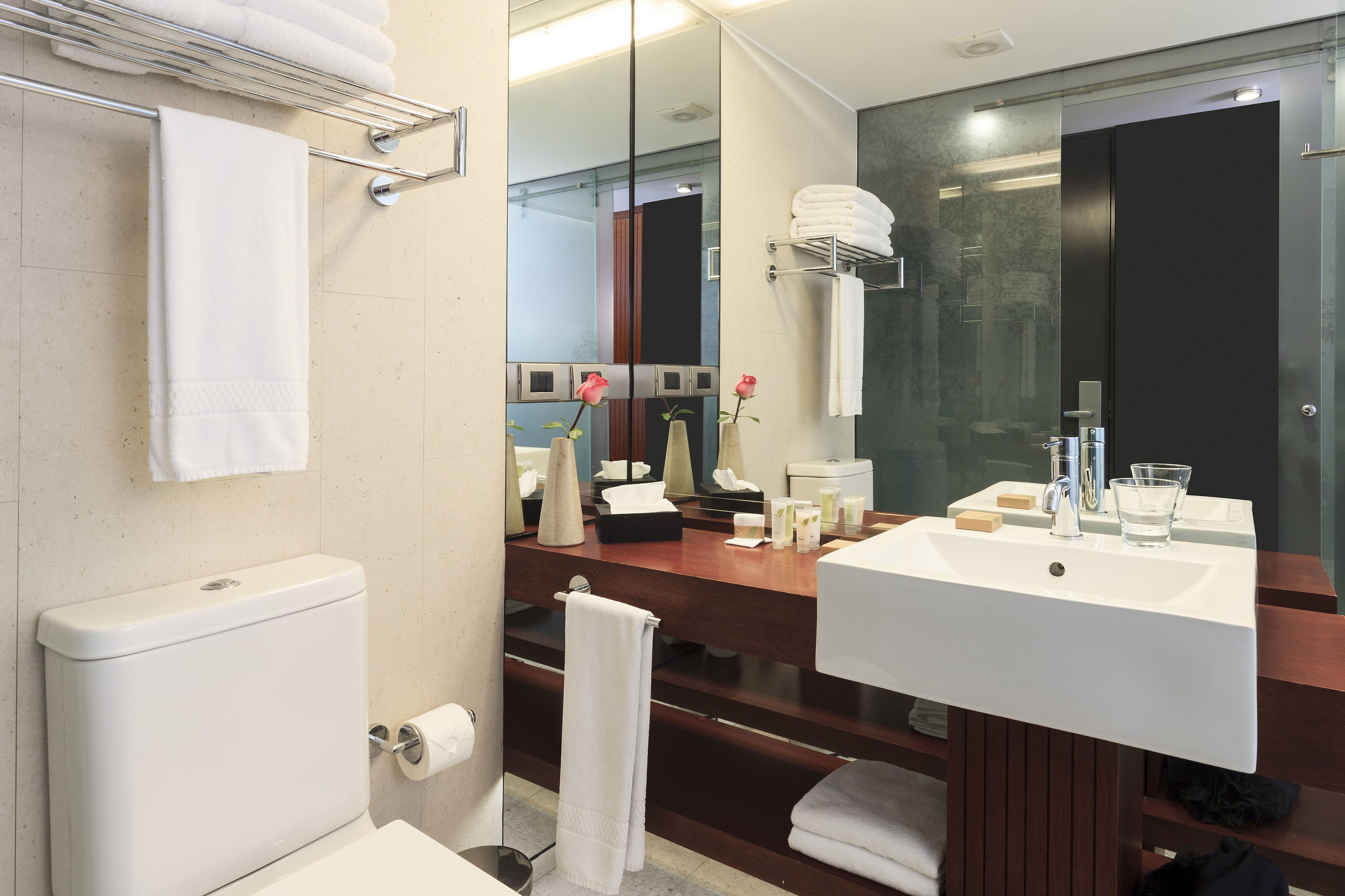 superior double room | bathroom sink
