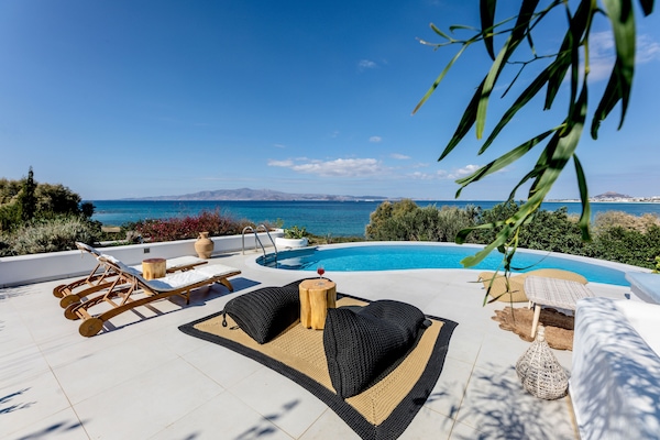 Villa Grand, 5 habitaciones, alberca privada, vista al mar | Terraza o patio
